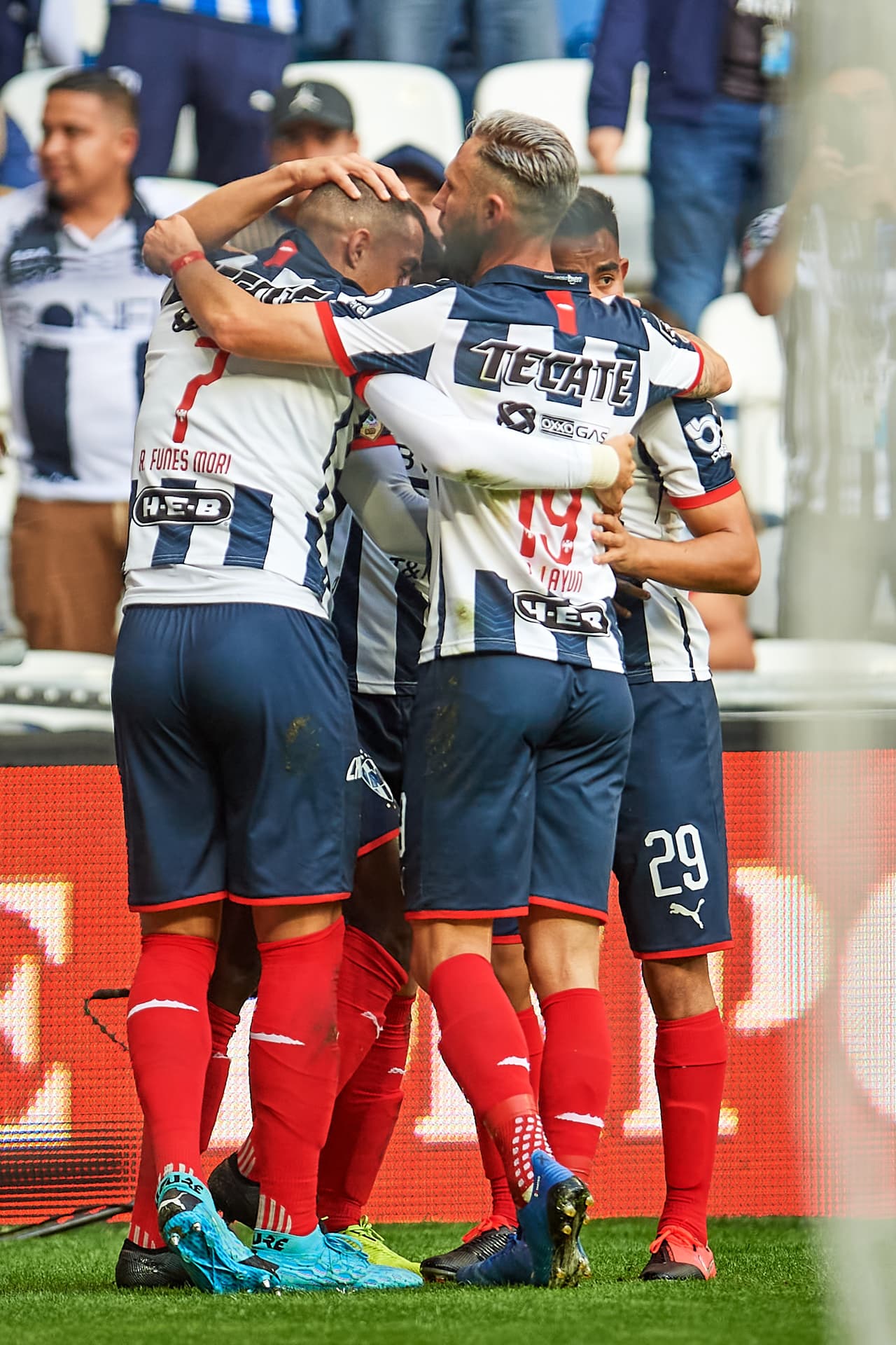 El refuerzo de Rayados para este torneo marcó su primer gol con la camiseta del campeón.