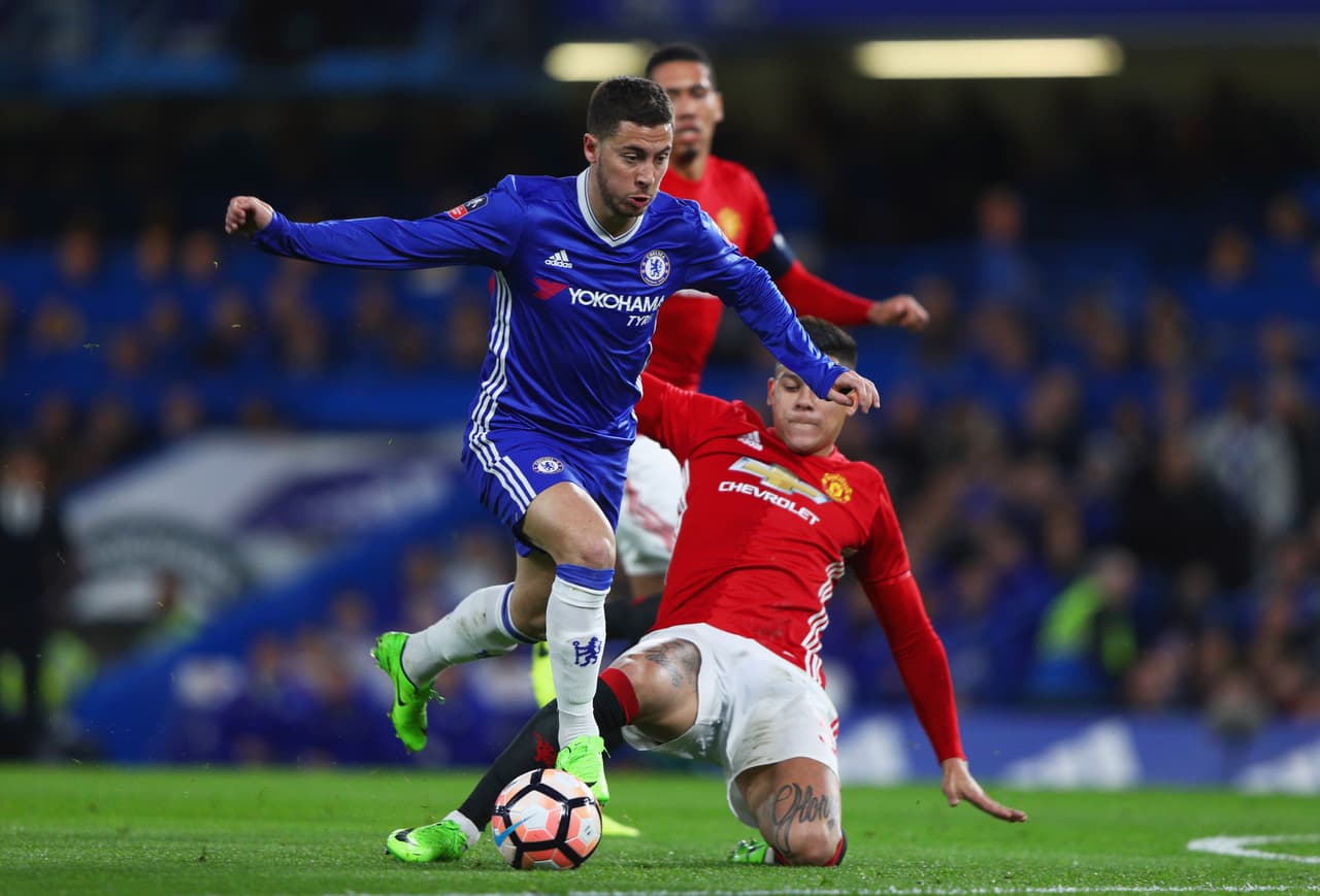 Hazard rompe la pizarra de Mourinho y conduce al Chelsea a semifinales