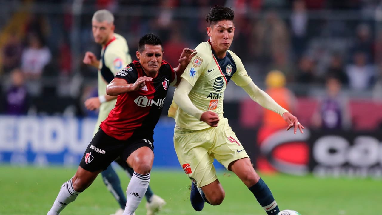 Edson Álvarez y Lainez vivieron el último triunfo de Atlas en el Azteca