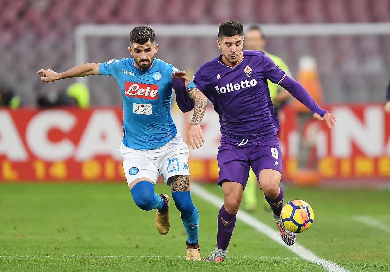Nápoles empata con Fiorentina y cede el liderato al Inter