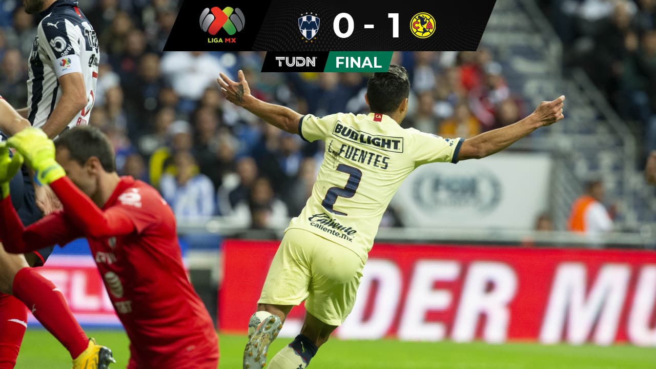 El triunfo y ya... América hundió a Rayados y voló a la cima