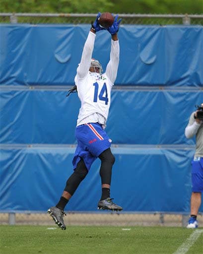 Watkins logró 6 anotaciones la temporada pasada (AP-NFL).