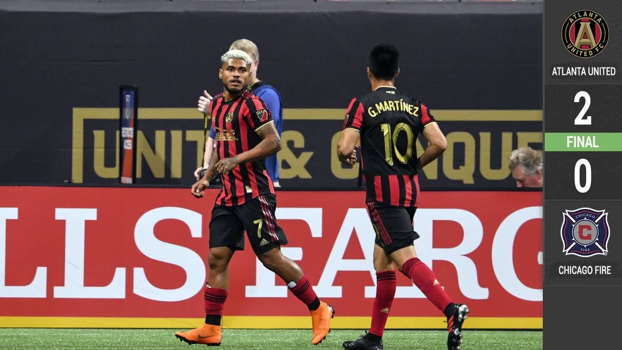 Josef Martínez sigue encendido con el gol y lidera un nuevo triunfo del Atlanta United