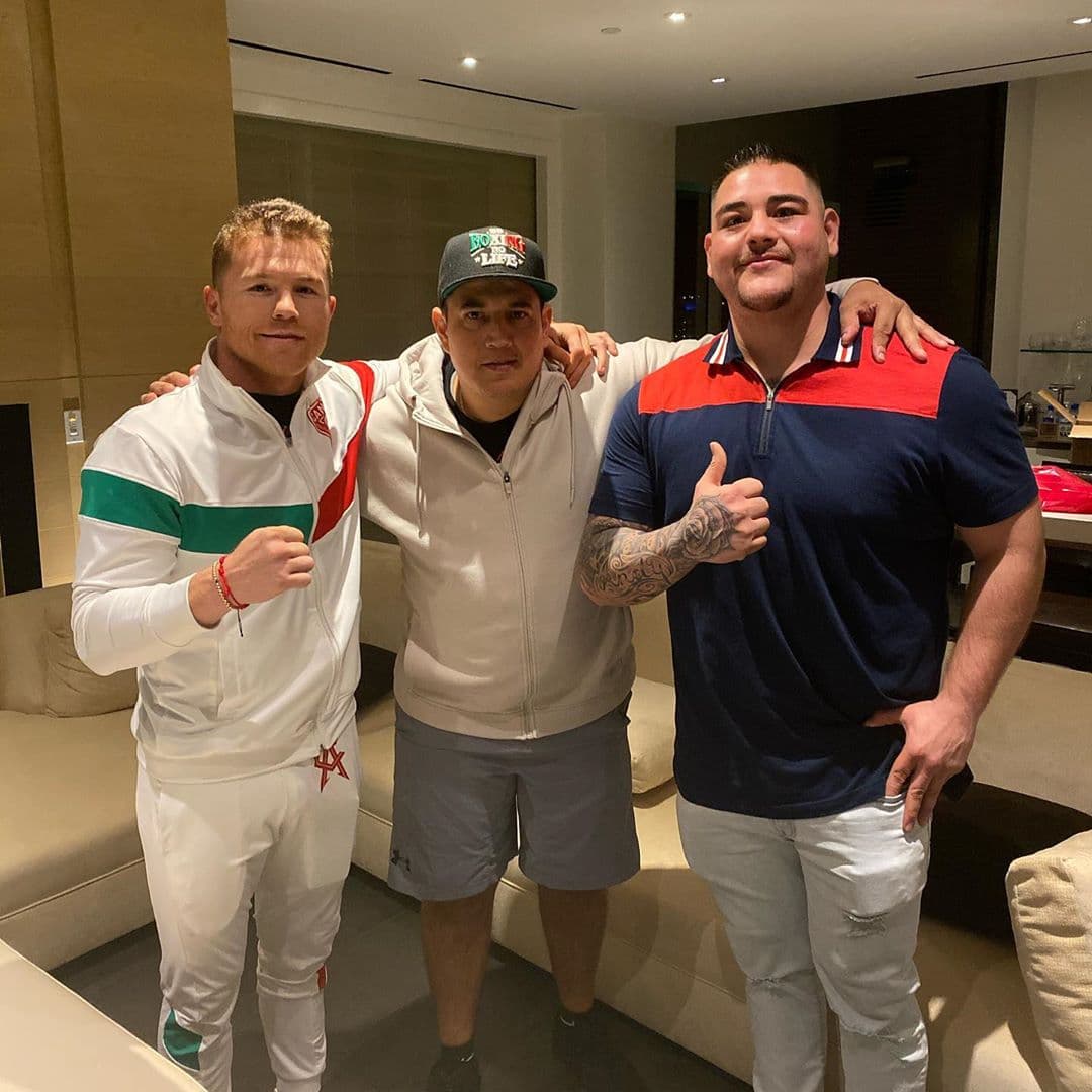 Oficial: Andy Ruiz y ‘Canelo’ Álvarez se unen