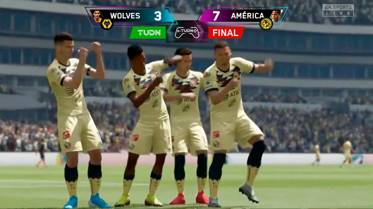 ¡Con nivel de Premier League! América humilla al Wolverhampton