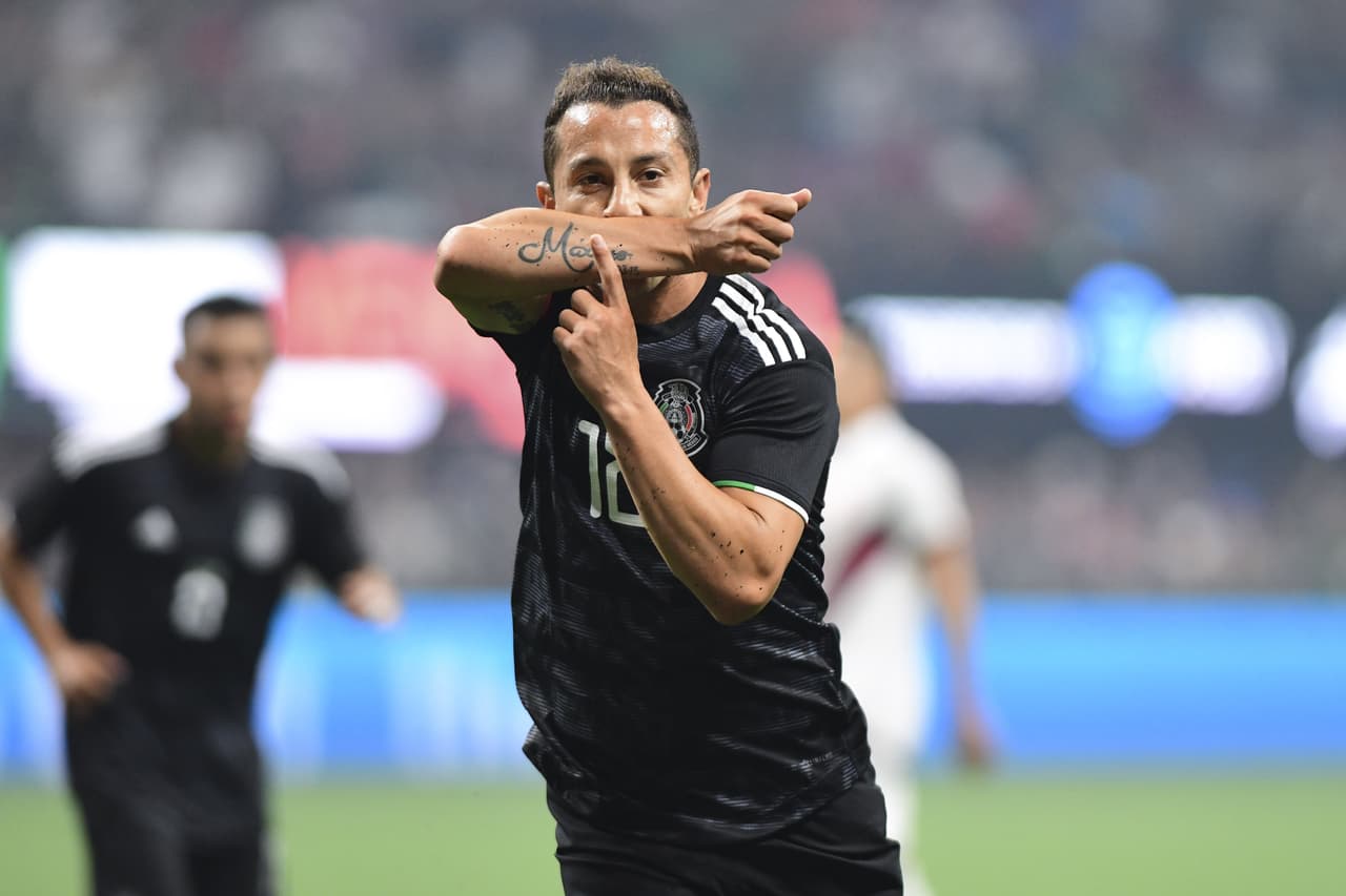 Luego de haber entrado de cambio, el jugador del Betis, Andrés Guardado, se halló con un balón a modo en los linderos del área, y con potente y colocado tiro raso, de pierna derecha, puso el 3-1 en el marcador.