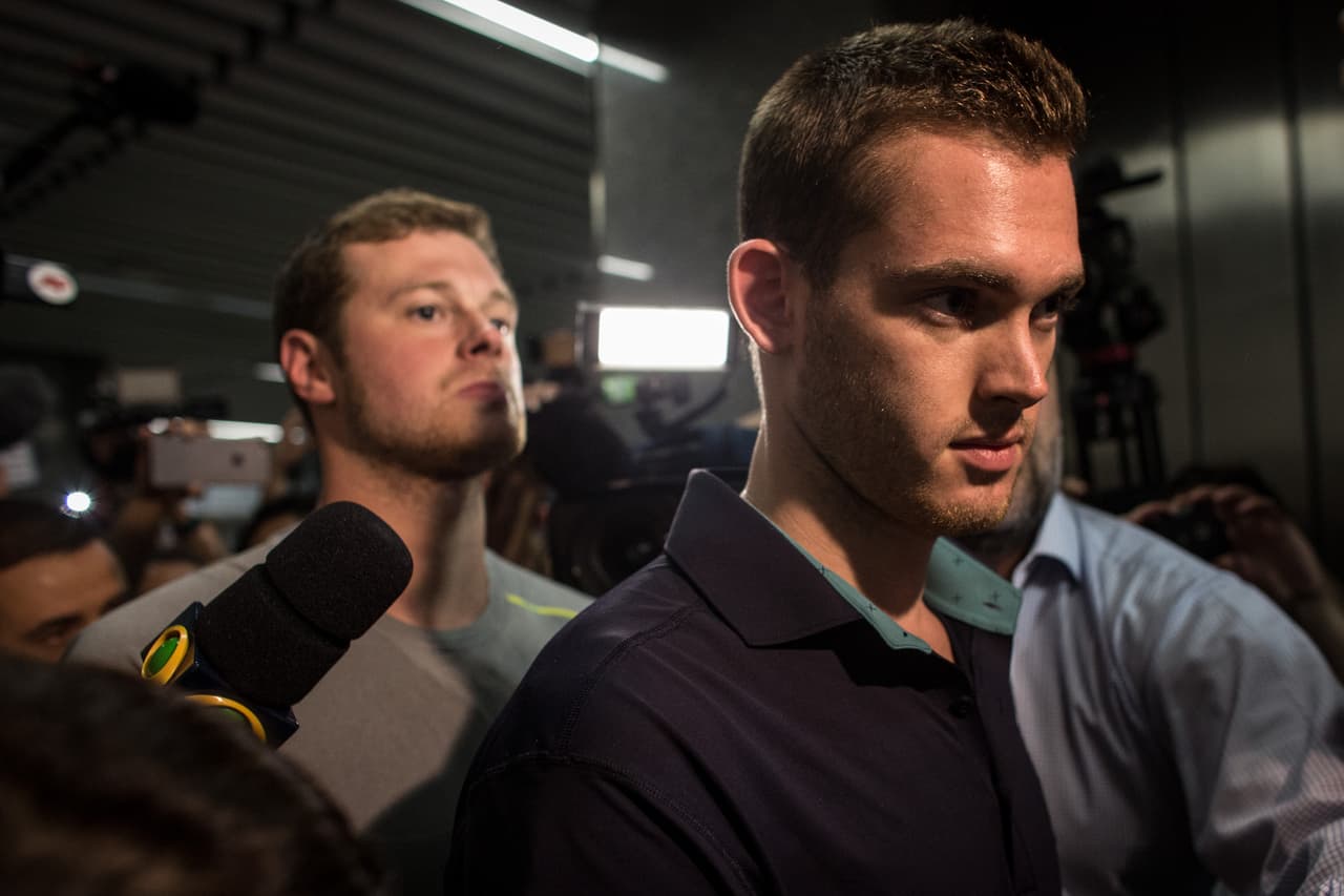 Nadador Bentz también se disculpa por falso asalto de Río y señala a Lochte