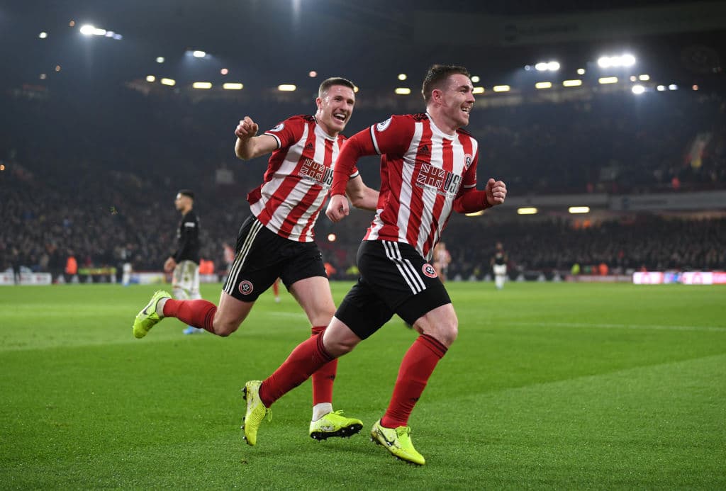 El Manchester United le remontó dos goles al Sheffield, pero los locales empataron 3-3 en el último minuto del partido.