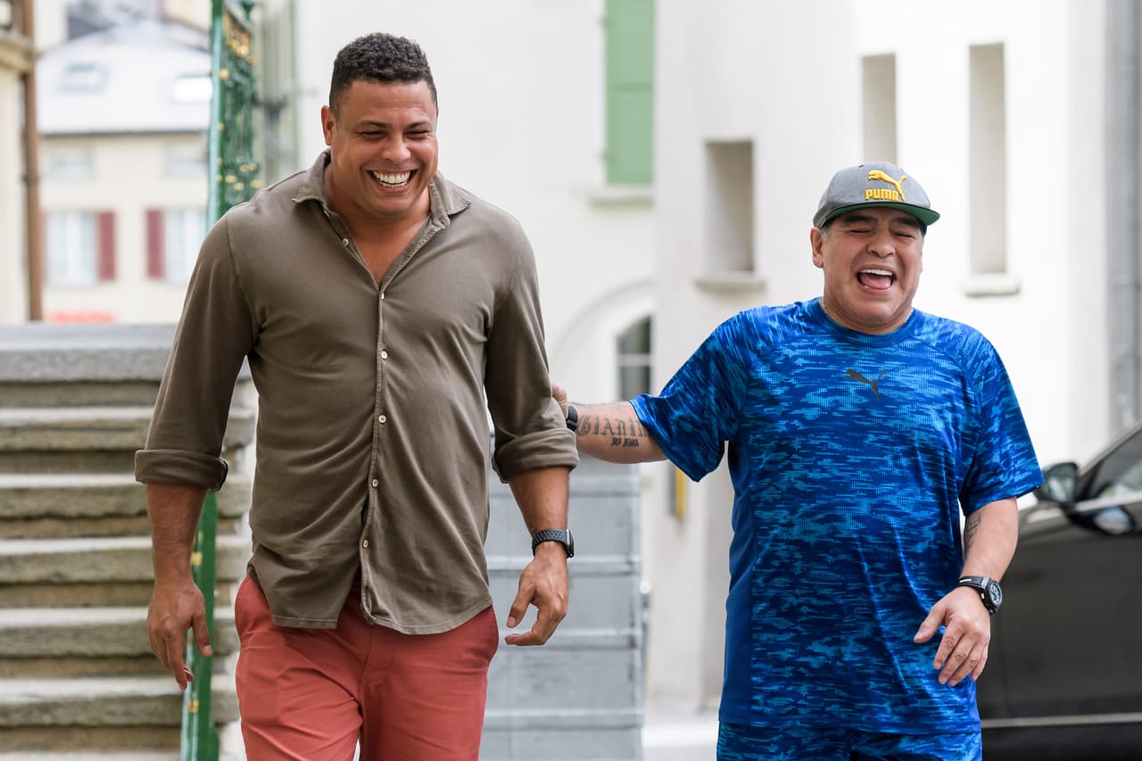 Ronaldo revela el preciado regalo que le dejó Maradona