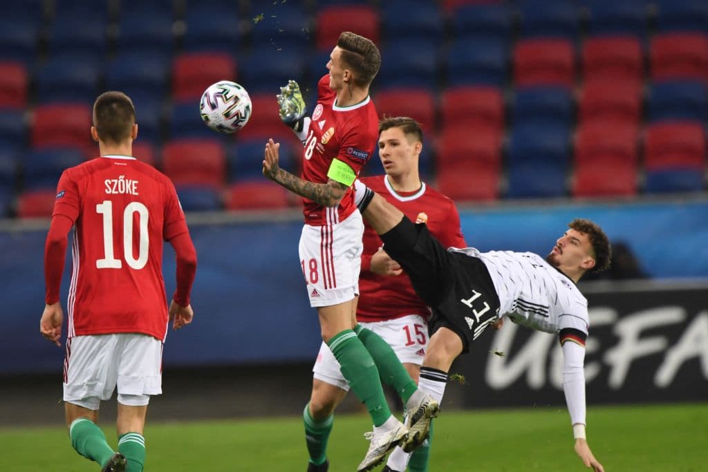 Alemania golea a Hungría 3-0 durante la Eurocopa Sub-21. Las anotaciones corrieron a cargo de Lukas Nmecha y doblete de Ridle Baku durante la primera fecha en el Grupo A.