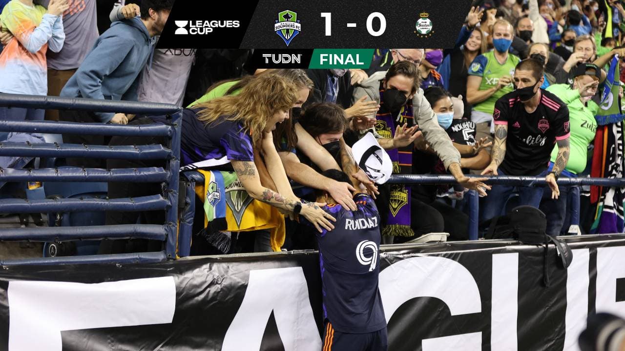 Ruidíaz sentencia al Santos y Seattle va a la final de Leagues Cup