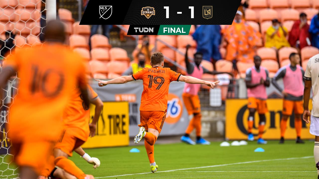 Houston Dynamo le saca el empate a un LAFC sin Carlos Vela