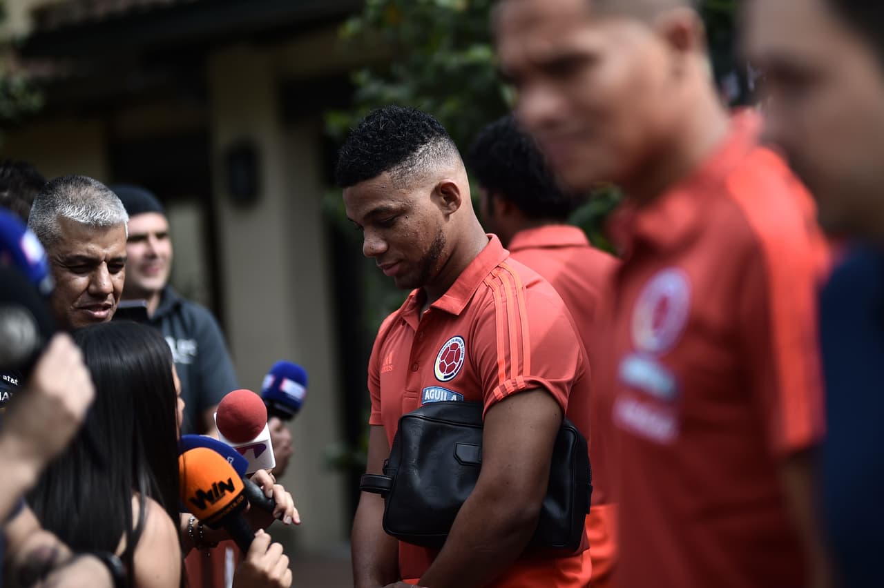 Frank Fabra lamenta no jugar el Mundial con Colombia tras rotura de ligamentos