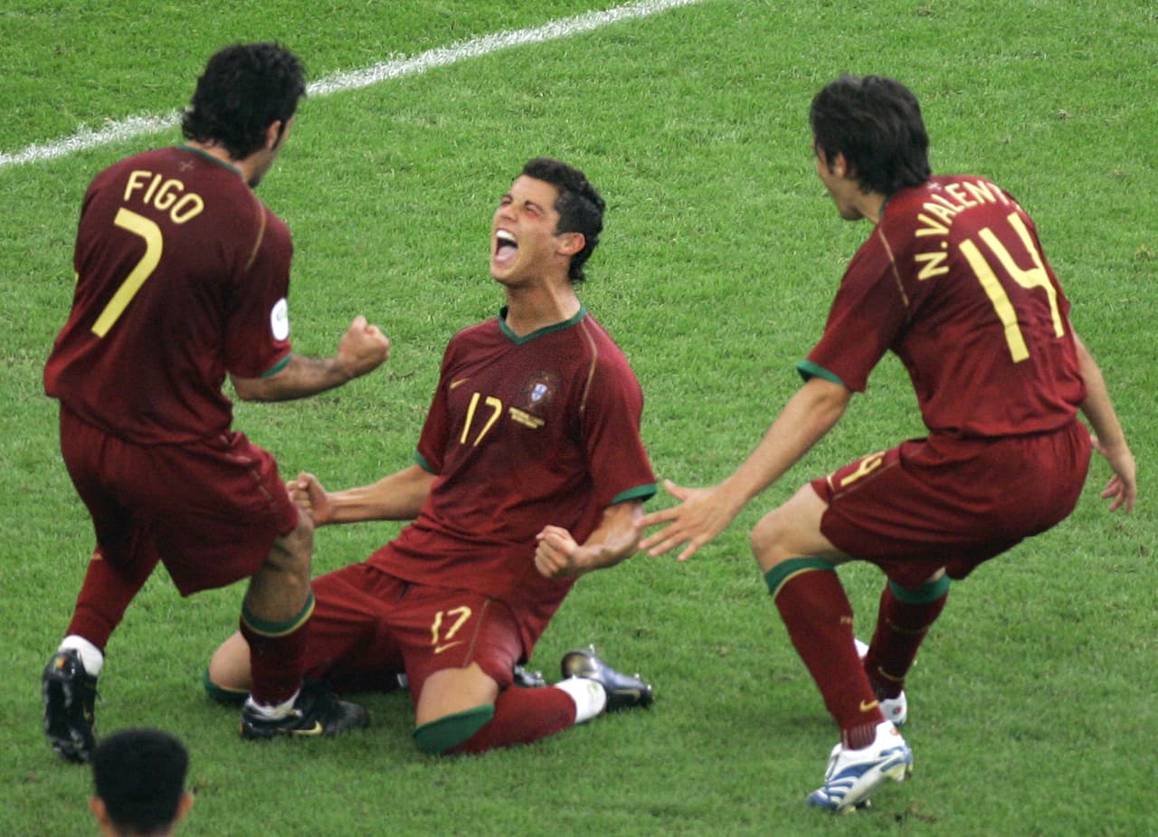 Frankfurt fue testigo del primer gol de Cristiano Ronaldo (de penalti) en un Mundial en el triunfo de Portugal 2-0 contra Irán el 17 de junio de 2006 por el Grupo D, compuesto también por México y Angola. Los lusos y el 'Tri' pasaron a siguiente ronda.