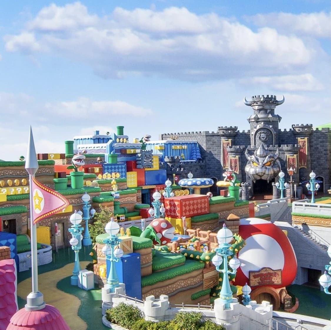 El Super Nintendo World está ubicado dentro de los Universal Studios Japan (USJ), en Osaka.
<br>