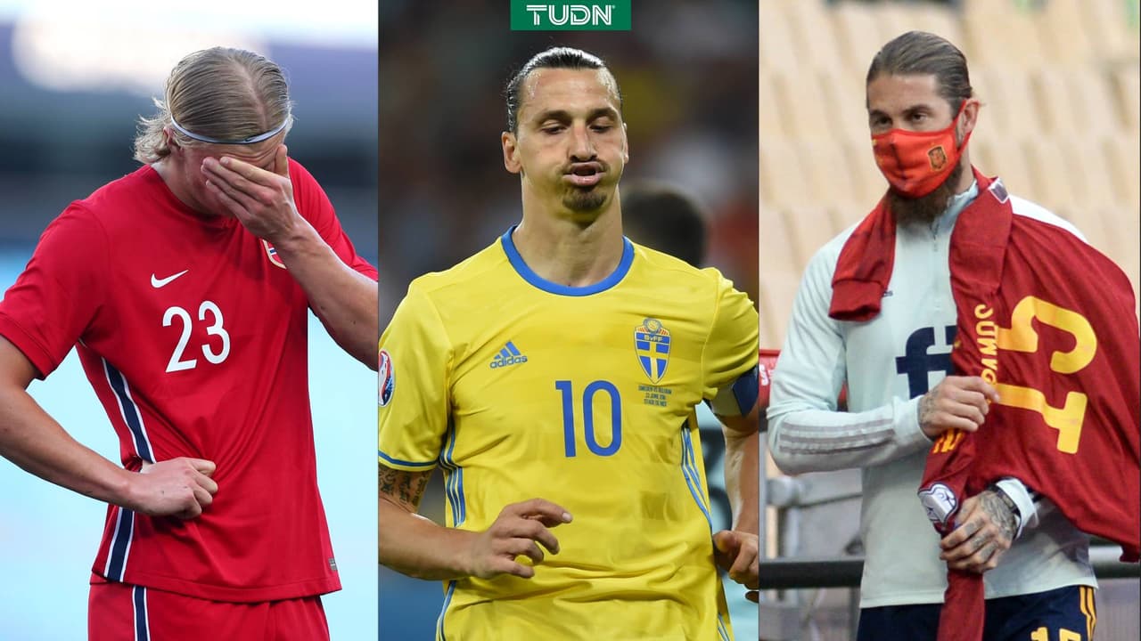 Haaland, Zlatan, Ramos y las bajas sensibles de la Euro 2020