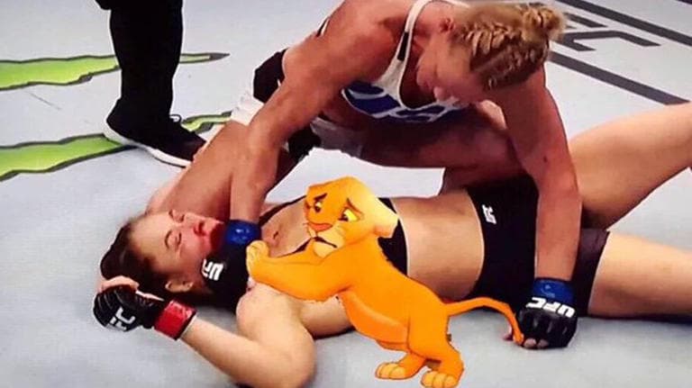 Memes de la derrota de Ronda Rowsey