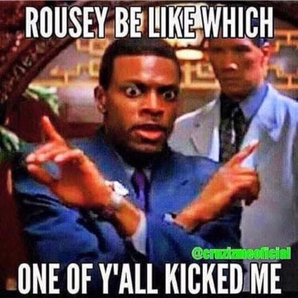 Memes de la derrota de Ronda Rowsey