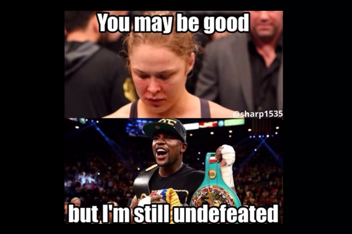 Memes de la derrota de Ronda Rowsey