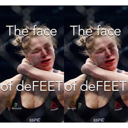 Memes de la derrota de Ronda Rowsey