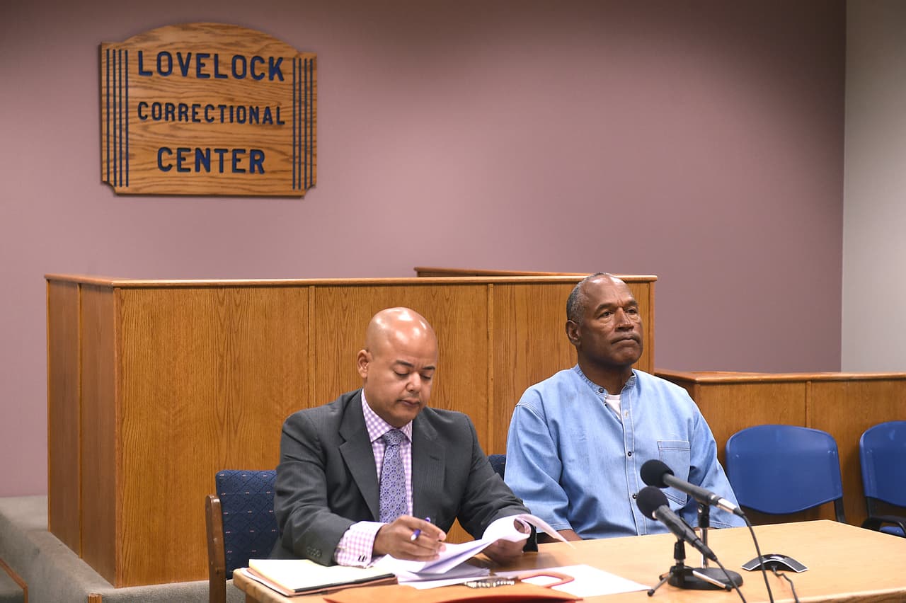 El 20 de julio de 2017 se presentó la petición de libertad condicional para que Simpson saliera en octubre del mismo año.