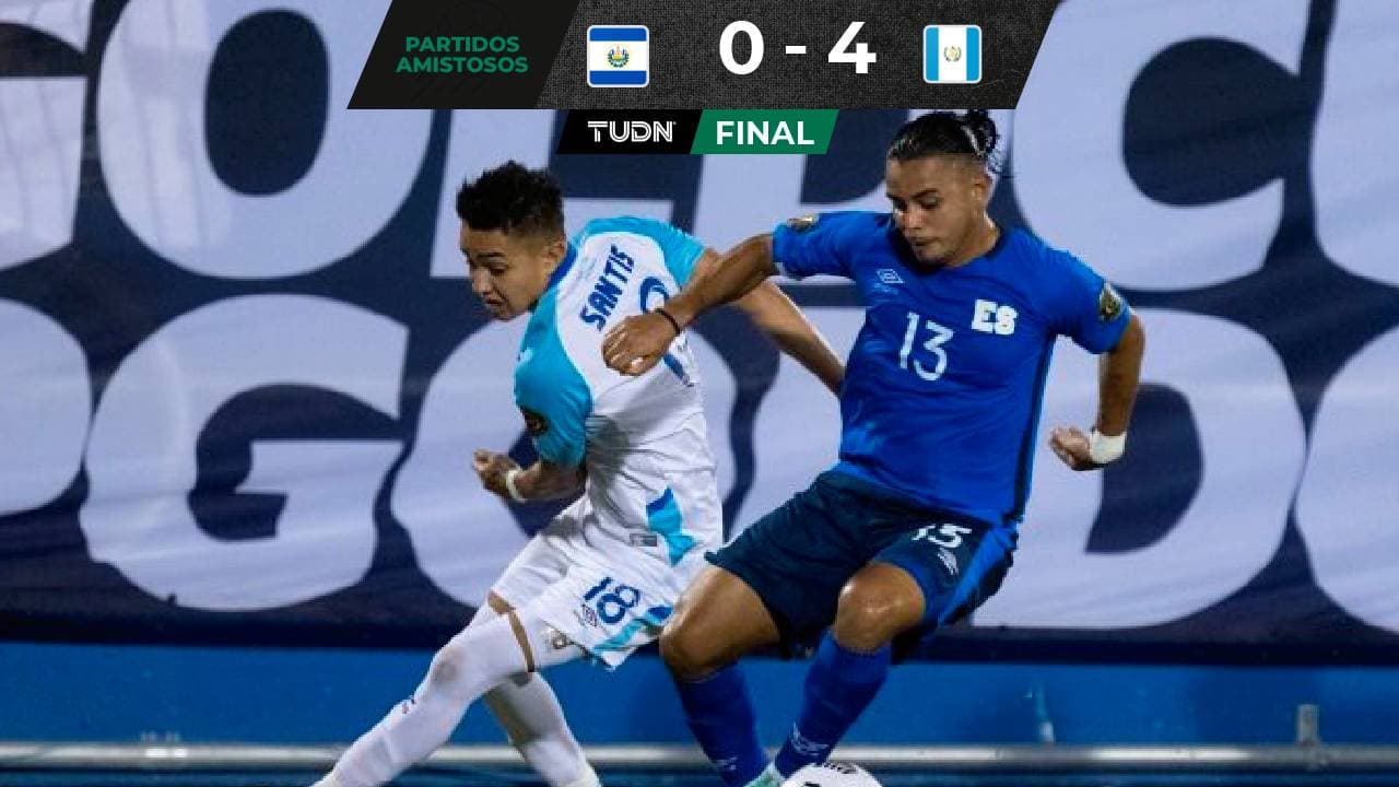 La Guatemala de Tena goleó a El Salvador y sigue racha de buenos resultados