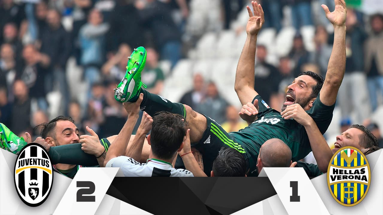 ¡Gracias, Buffon! Gianluigi jugó su último partido con la Juventus
