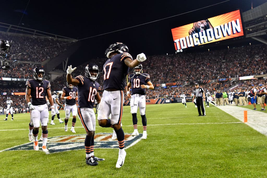 Apenas comenzar el último cuarto Anthony Miller recibió un pase de Trubisky de 10 yardas para ampliar la ventaja a 17-3, poniendo en un predicamento a Seattle.