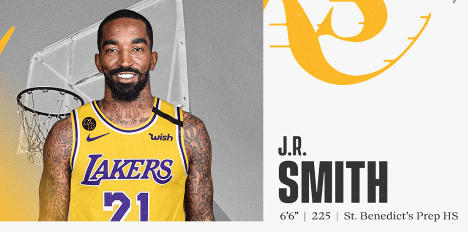 J.R. Smith es oficialmente nuevo jugador de los Lakers