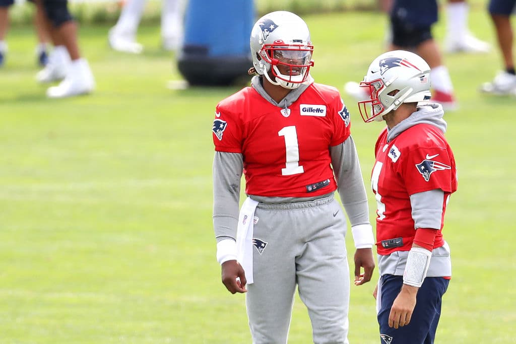 Cam Newton y Jarrett Stidham | Octubre 4 visitan a los Kansas City Chiefs.