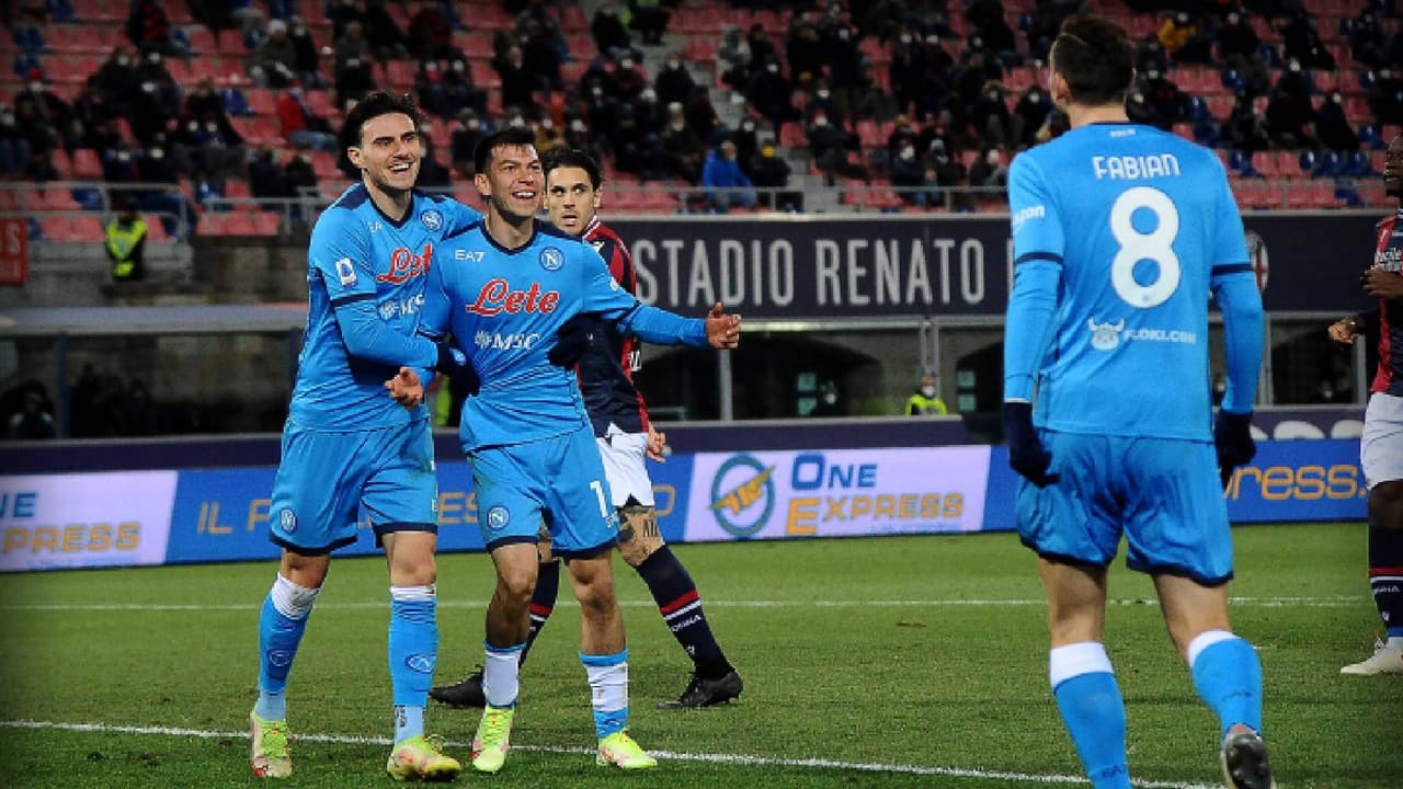 Tras doblete, 'Chucky' Lozano dice que Napoli solo piensa en ganar