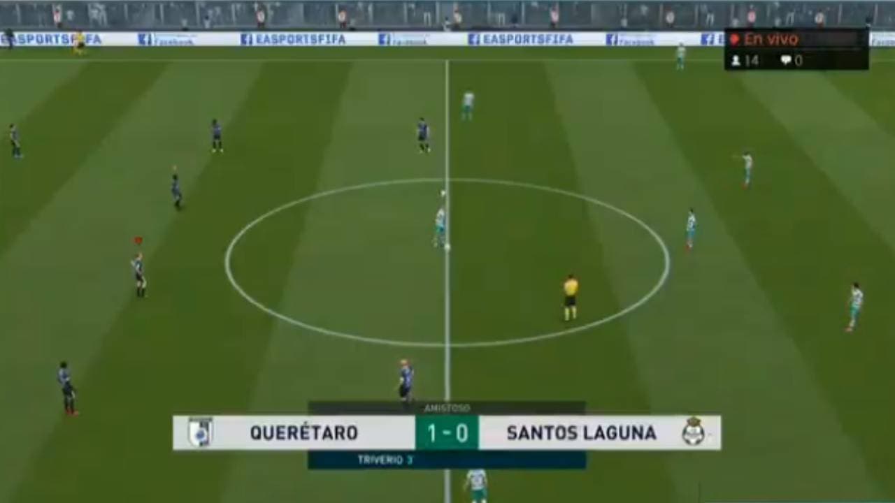 Eduardo Aguirre y Santos doblegaron 2-3 a Jaime Gómez y Querétaro en la eLiga MX.