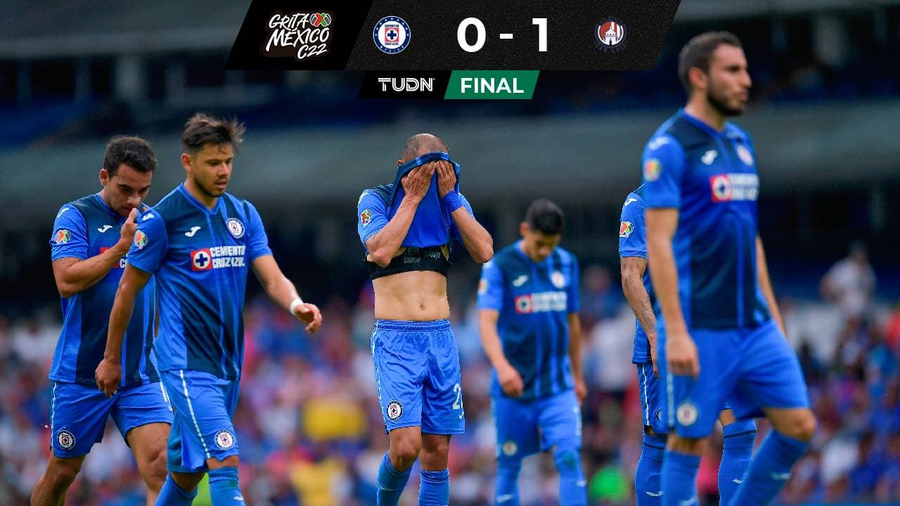 Cruz Azul no funciona en casa y cae ante Atlético de San Luis