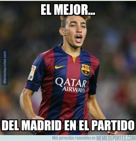 Memes de la goleada de Barça a Real Madrid