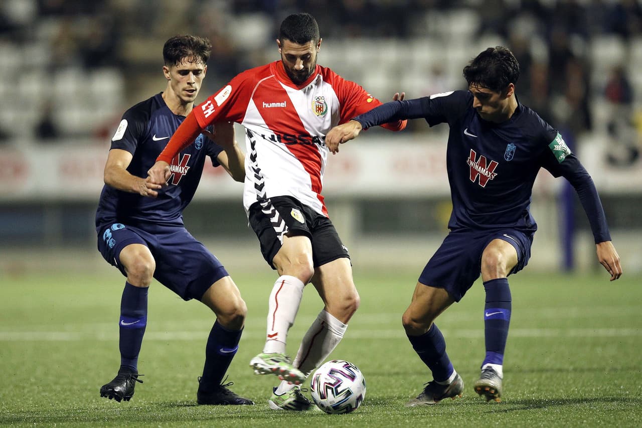 Hospitalet 2-3 Granada.