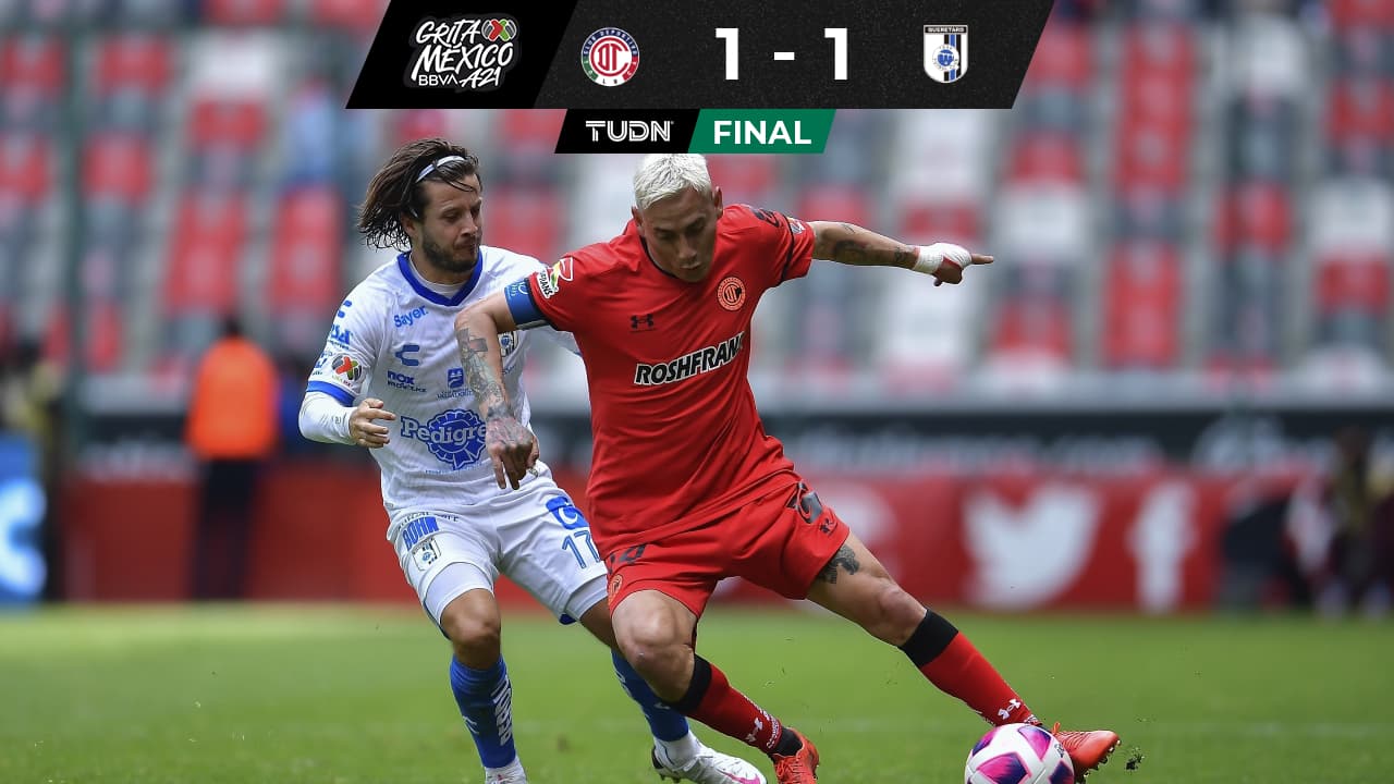 ¡El que perdona... casi pierde! Toluca deja ir el liderato