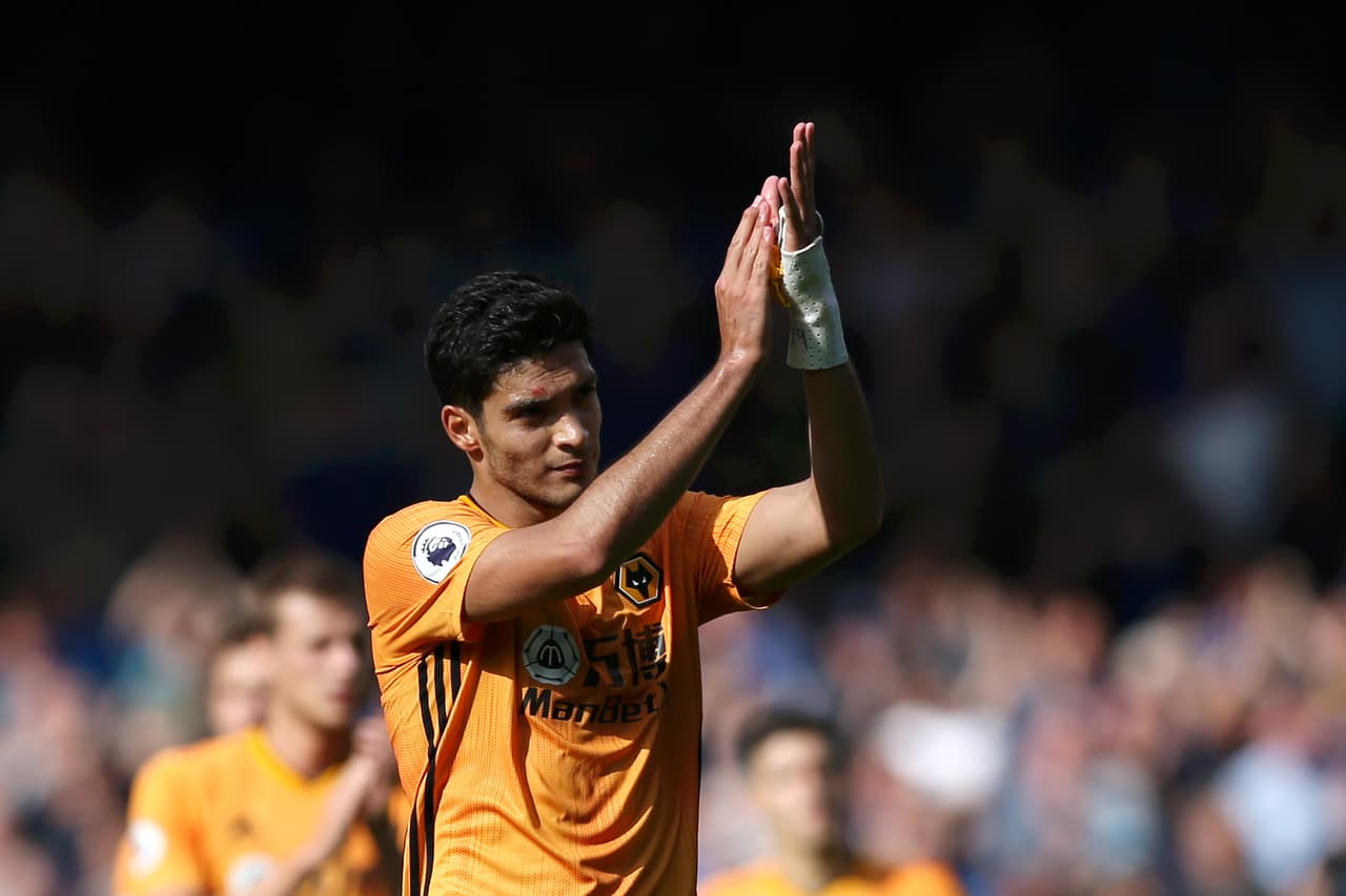 Raul Jimenez agradece a la afición.