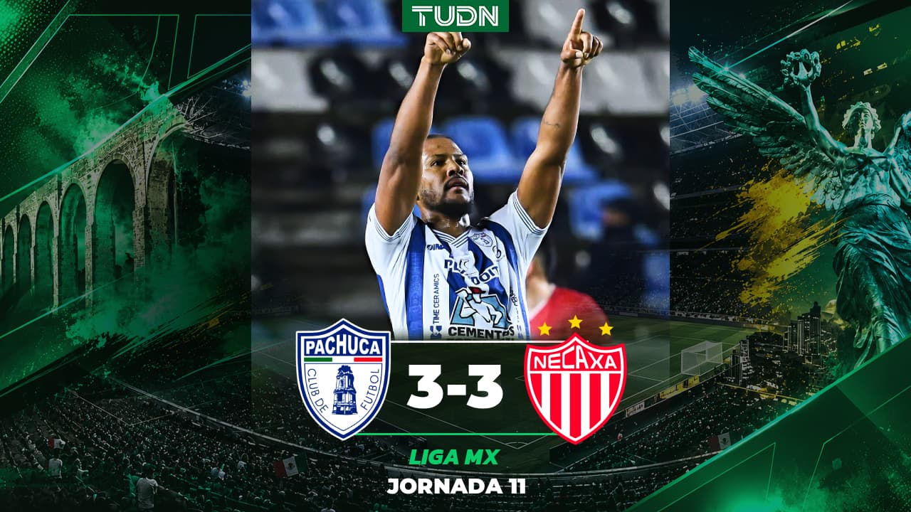 Pachuca vs. Necaxa: goles, resumen y resultado del partido de Jornada 11 de Liga MX