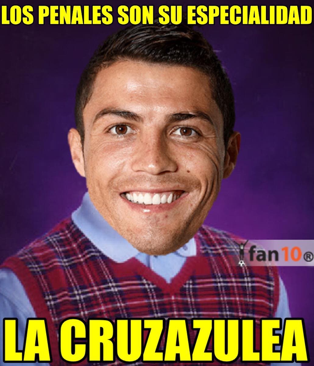 Cristiano Ronaldo falló un penal en la Eurocopa con Portugal y las burlas no se hicieron esperar contra el futbolista portugués que además nos regaló un curioso salto.