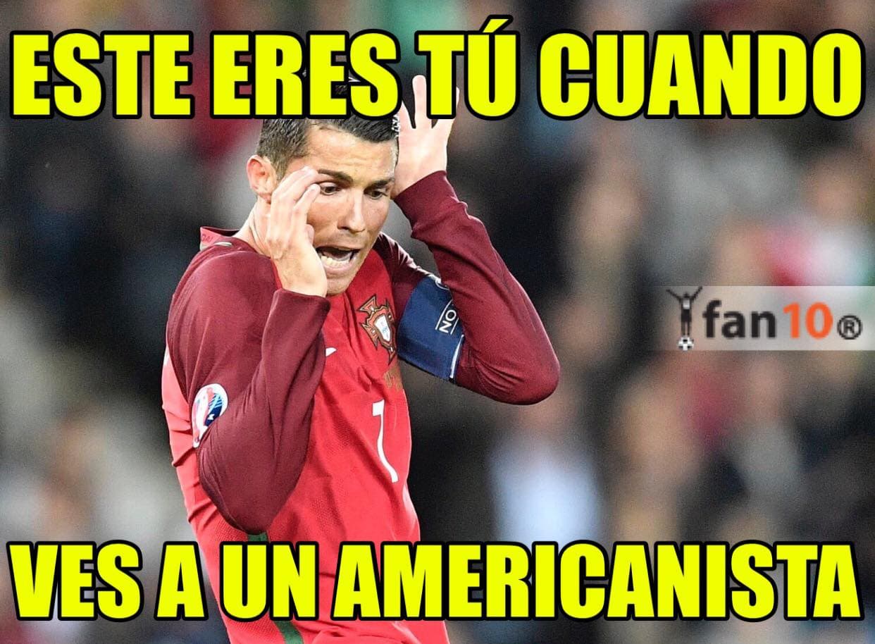 Cristiano Ronaldo falló un penal en la Eurocopa con Portugal y las burlas no se hicieron esperar contra el futbolista portugués que además nos regaló un curioso salto.