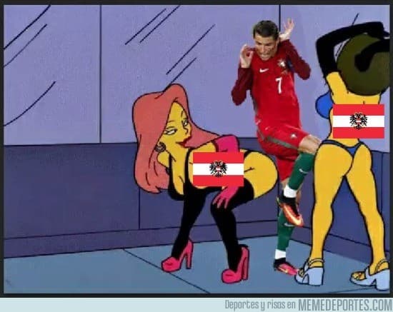 Cristiano Ronaldo falló un penal en la Eurocopa con Portugal y las burlas no se hicieron esperar contra el futbolista portugués que además nos regaló un curioso salto.