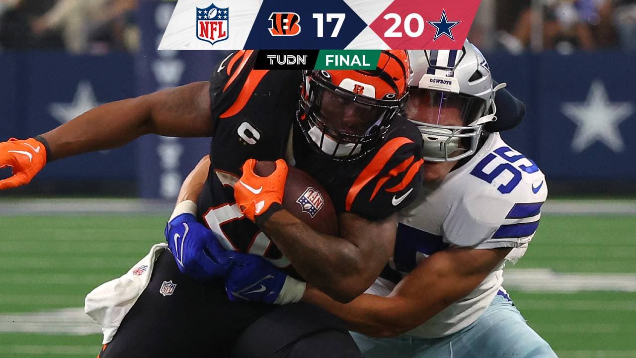 NFL Resumen semana 2 tarde: Cowboys gana a Bengals