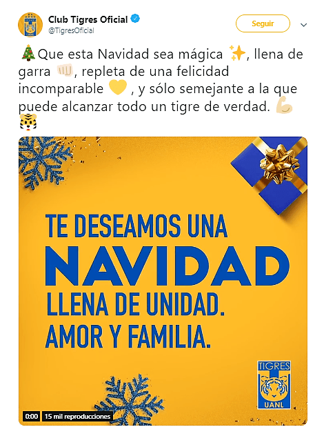 <b>Tigres de la UANL.</b>