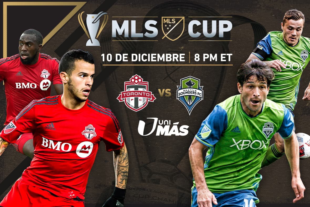 Toronto FC vs. Seattle Sounders, una final de estrellas y de grandes aficiones que dará un nuevo campeón en MLS
