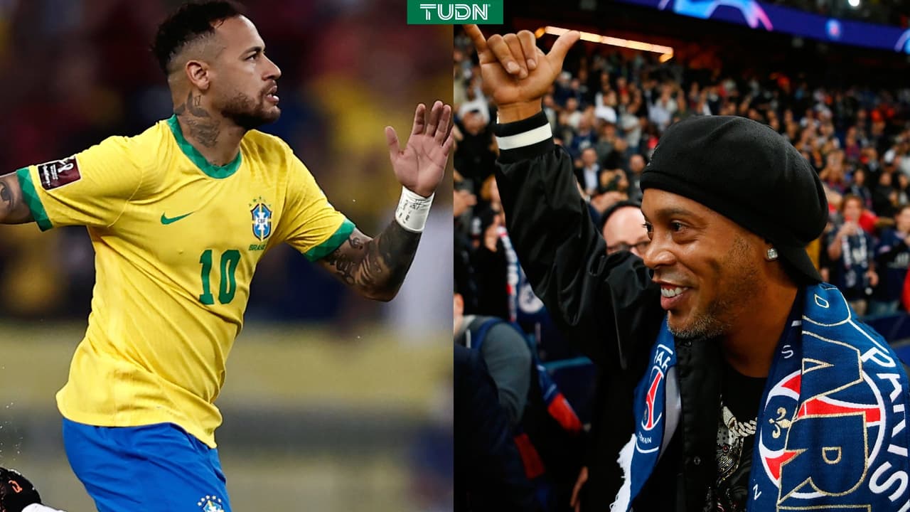 Ronaldinho ve a Neymar como el líder de Brasil