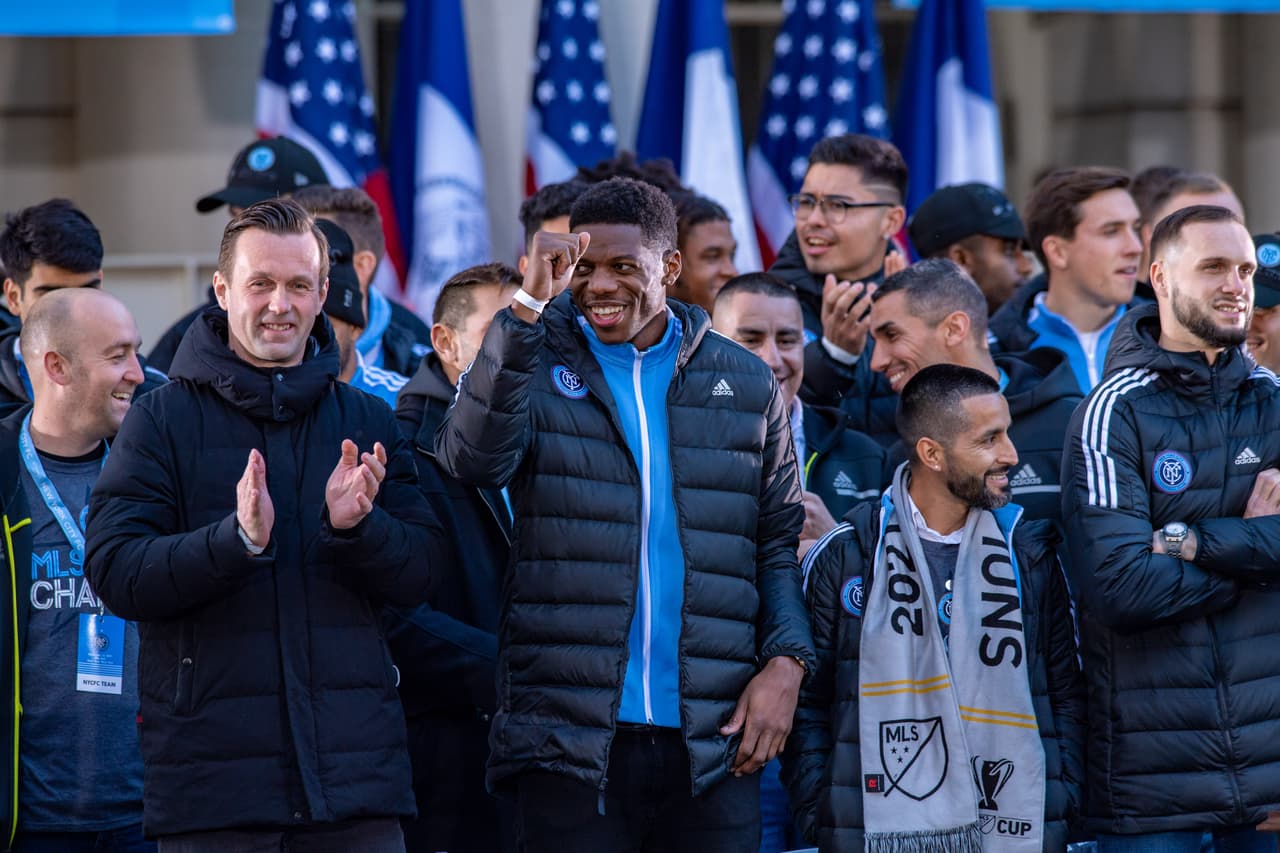 Fue una mañana gloriosa para NYCFC.
<br>