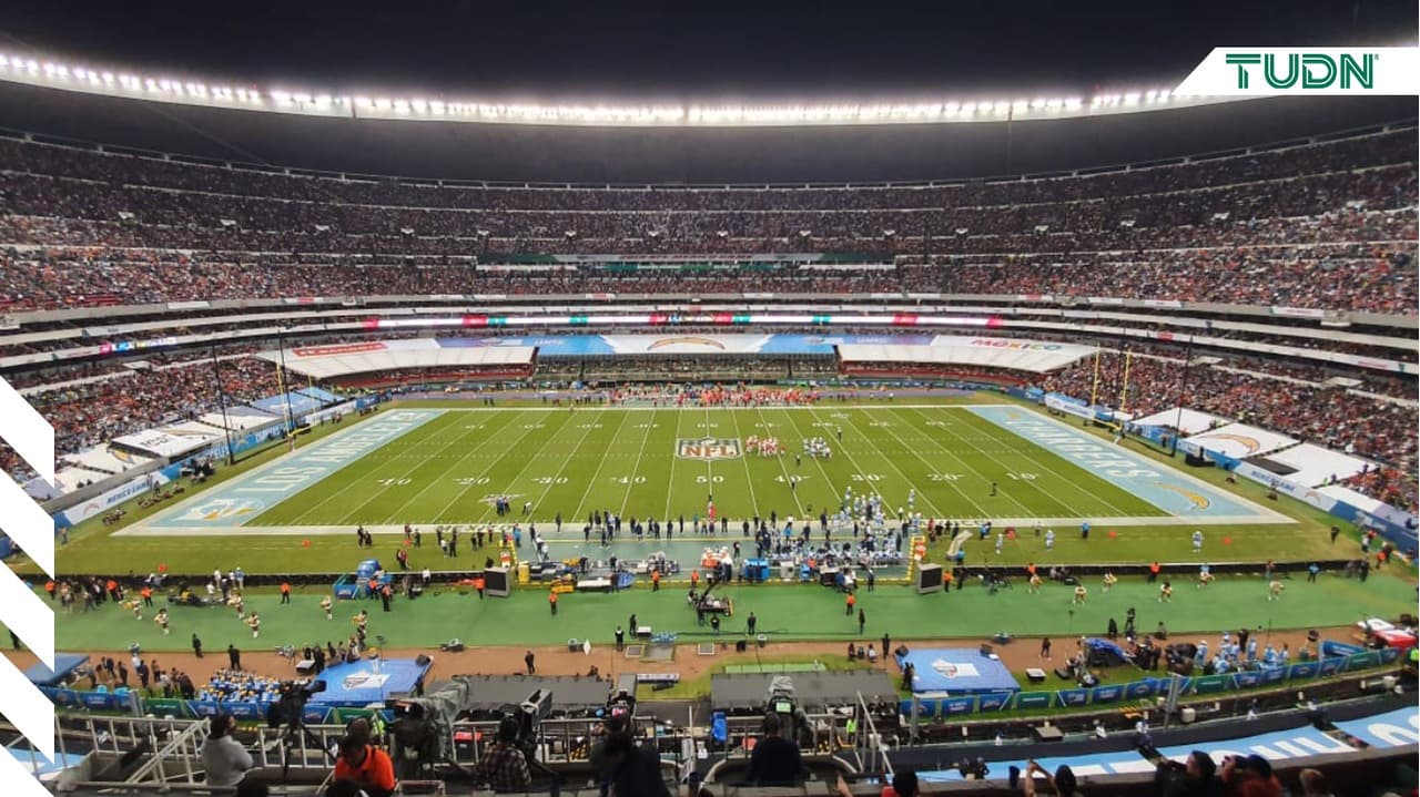Fue el cuarto partido oficial de la NFL en el Estadio Azteca.