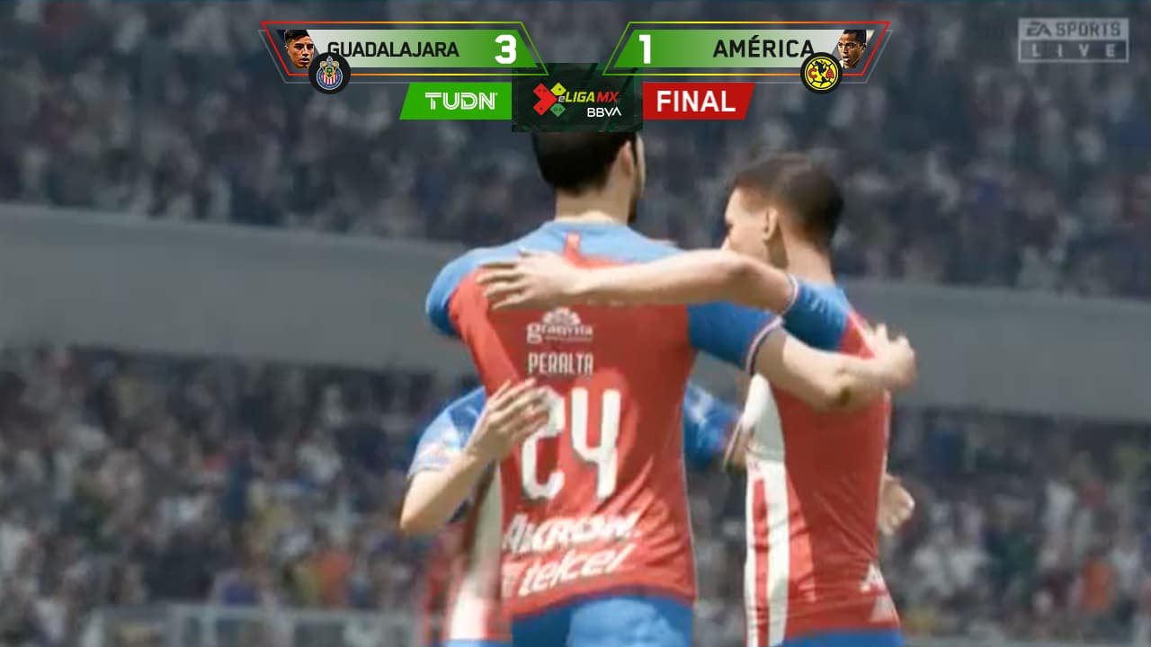 ¡Clásico y Liguilla! Oribe se luce y Chivas vence al América