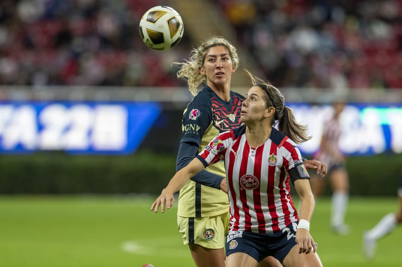 during the game Guadalajara vs America, corresponding to Quarterfinal second leg round match of Torneo Apertura Grita Mexico A21 of the Liga BBVA MX Femenil, at Akron Stadium, on December 06, 2021.
<br>
<br> durante el partido Guadalajara vs America, correspondiente al partido de vuelta de Cuartos de Final del Torneo Apertura Grita Mexico A21 de la Liga BBVA MX Femenil, en el Estadio Akron, el 06 de diciembre de 2021.