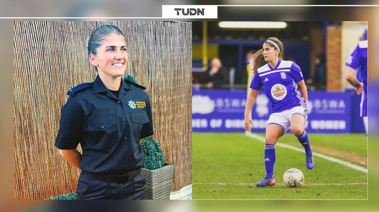 Paige Williams, la jugadora que dejó el futbol y ahora es bombera